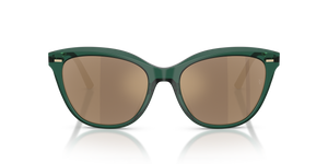 Oliver Peoples Mrs. Federer with Translucent Dark Teal frame and Gold lenses - image 2
