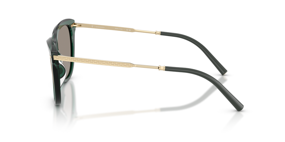 Oliver Peoples Mrs. Federer with Translucent Dark Teal frame and Gold lenses - image 4