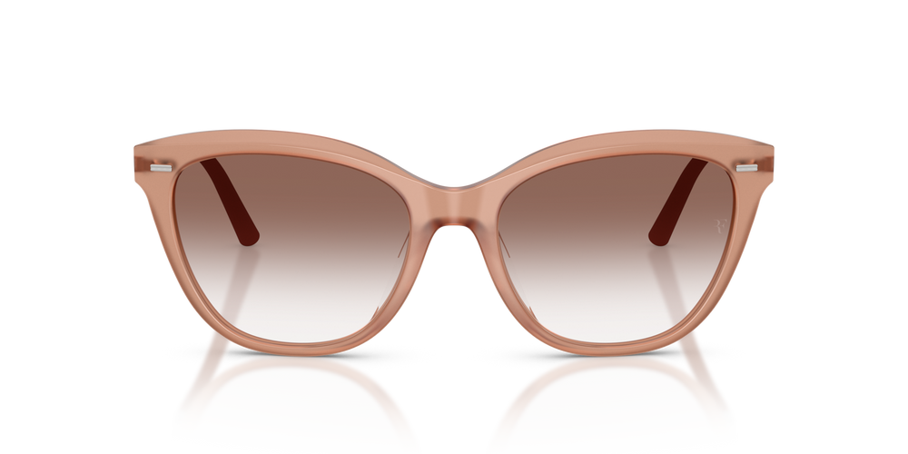 Oliver Peoples Mrs. Federer avec une monture Hibiscus et des verres Brun - image 2