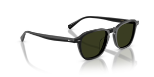 Sie Oliver Peoples Emryn mit Schwarz Gestell und Grün Gläsern - Das Bild 3