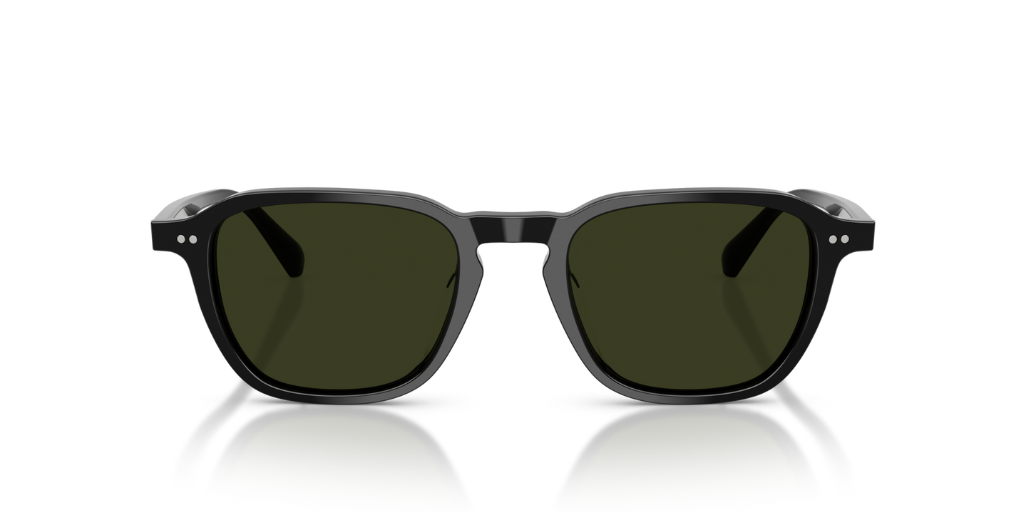 Oliver Peoples Emryn con montura Negro y lentes Verde - Imagen Material