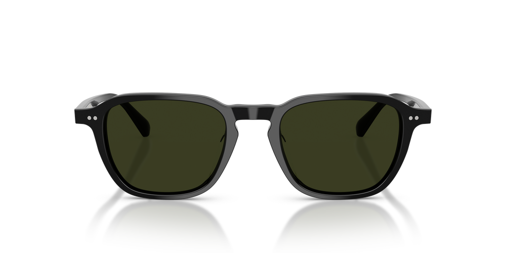 Oliver Peoples Emryn avec une monture Noir et des verres Vert - L'image 2