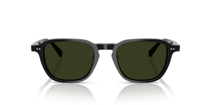 Oliver Peoples Emryn avec une monture Noir et des verres Vert - L'image 2