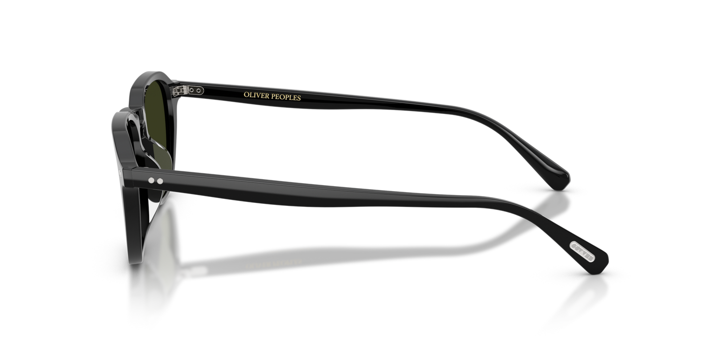 Oliver Peoples Emryn with Black frame and Green lenses - Image Genuine Pins