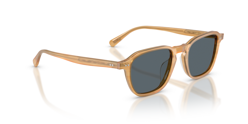 Oliver Peoples Emryn with Semi-Matte Goldwood frame and Blue lenses - image 3