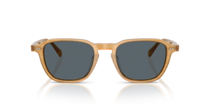 Oliver Peoples Emryn with Semi-Matte Goldwood frame and Blue lenses - image 2