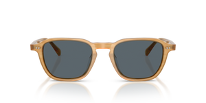 Oliver Peoples Emryn with Semi-Matte Goldwood frame and Blue lenses - image 2
