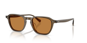 Sie Oliver Peoples Emryn mit Haselnussbraun Gestell und Braun Gläsern - Das Bild 1