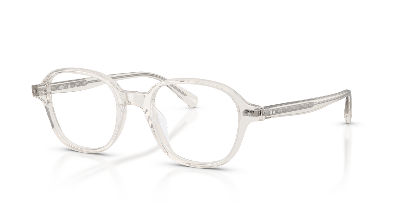 Oliver Peoples Marnett mit Gravel Gestell - Bild Charakteristischer Drahtkern mit Filigranmuster