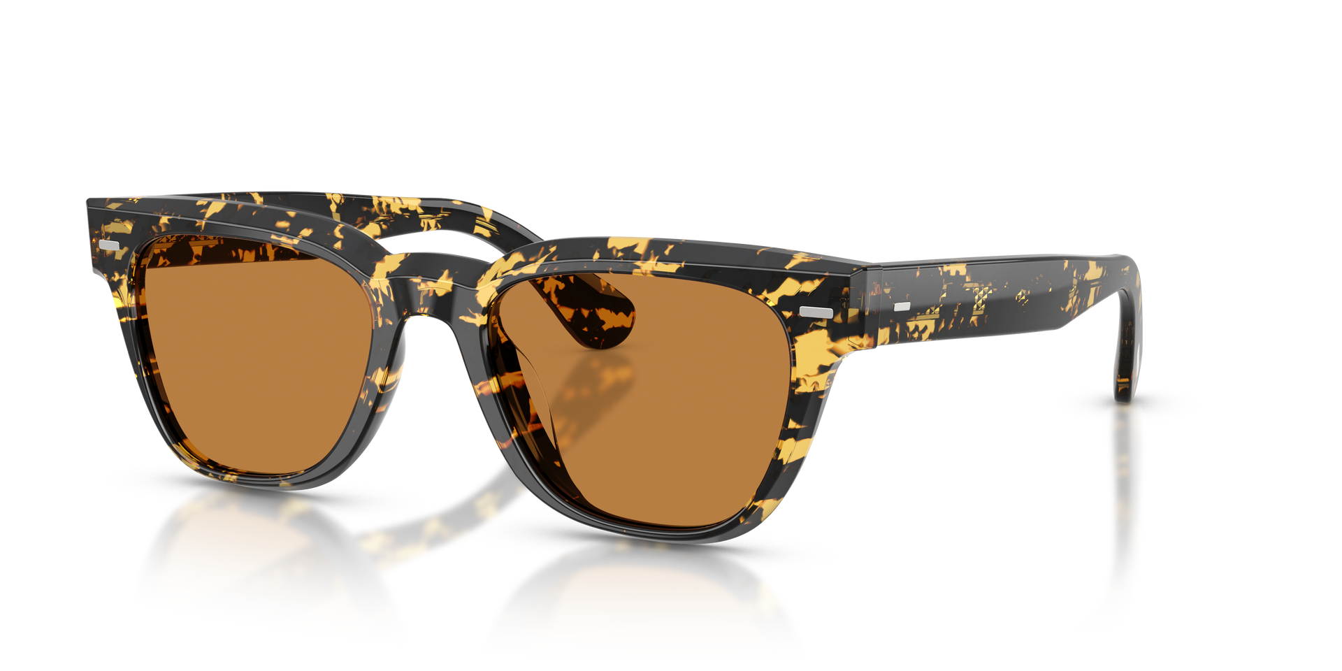 Oliver Peoples Rueny with Tokyo Tortoise frame and Cognac lenses