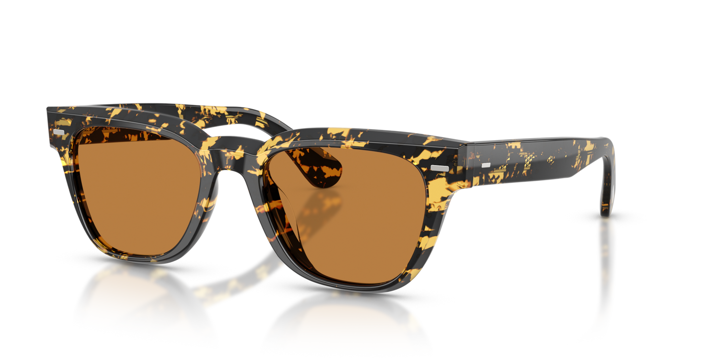 Oliver Peoples Rueny with Tokyo Tortoise frame and Brown lenses - Image Plaques