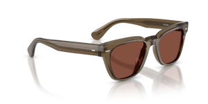 Oliver Peoples Rueny con montatura Nocciola e lenti  Rosso - L'immagine 3