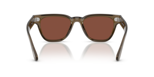 Oliver Peoples Rueny con montatura Nocciola e lenti  Rosso - L'immagine 5