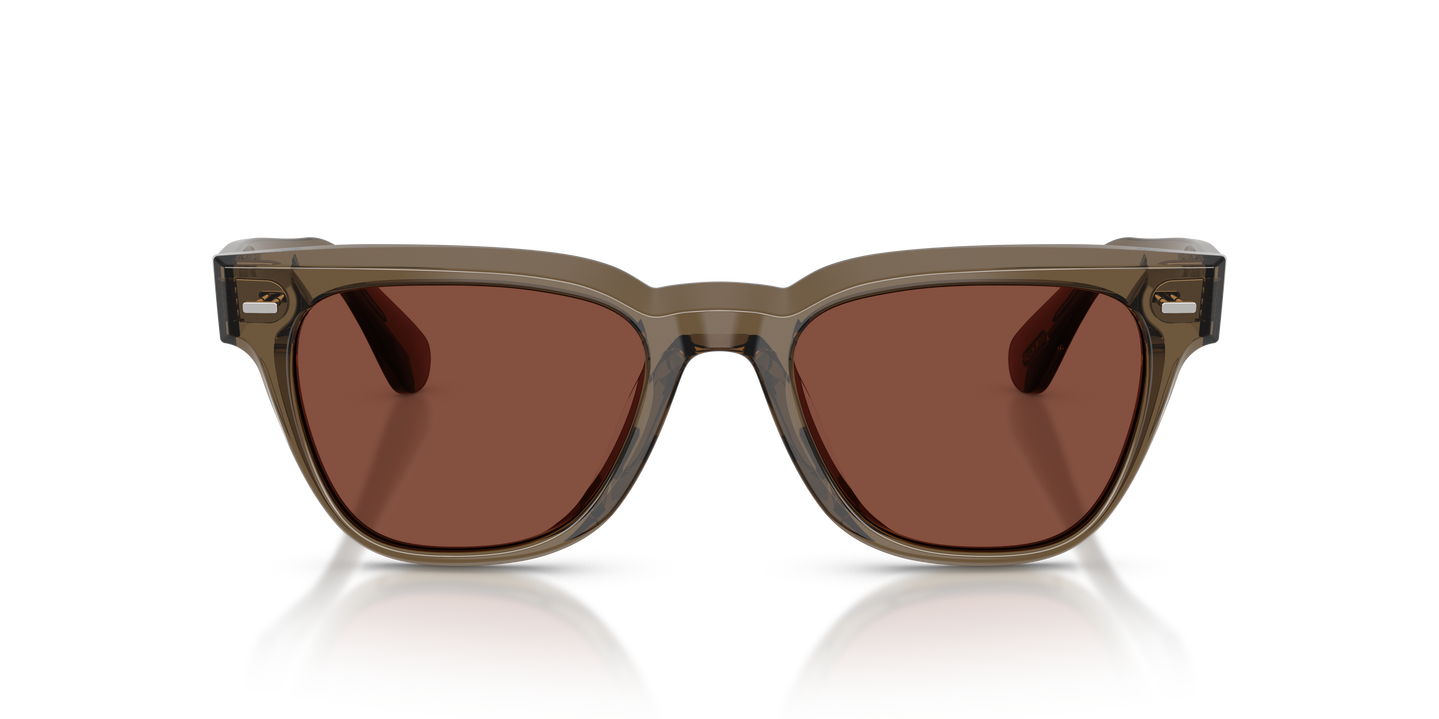 Oliver Peoples Rueny with Hazel frame and Burgundy lenses | Oliver