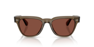 Oliver Peoples Rueny con montatura Nocciola e lenti  Rosso - L'immagine 2