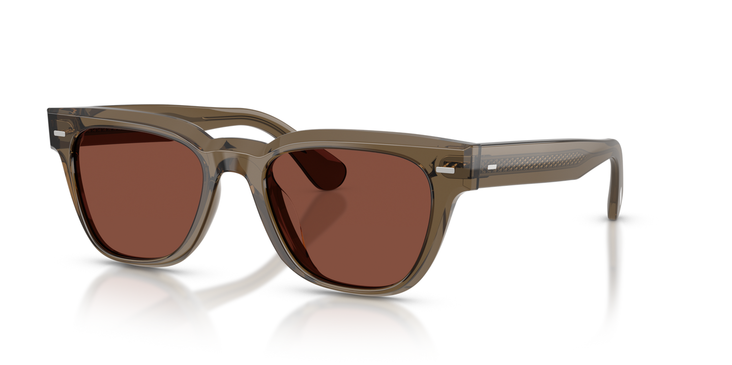 Oliver Peoples Rueny with Hazel frame and Red lenses - Image Plaques