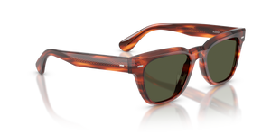 Oliver Peoples Rueny con montatura Koa Tartarugato e lenti  Verde - L'immagine 3