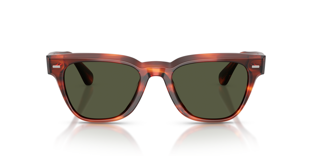 Oliver Peoples Rueny con montatura Koa Tartarugato e lenti  Verde - L'immagine 2