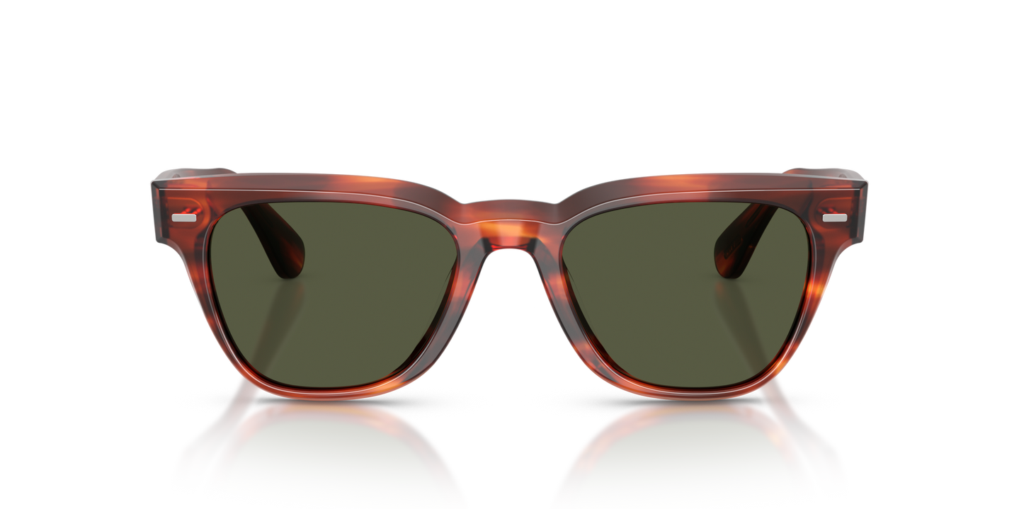 Oliver Peoples Rueny con montura Carey Koa y lentes Verde - Imagen Material