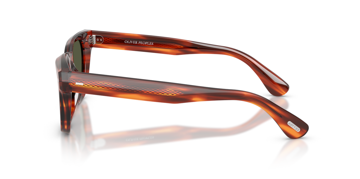 Oliver Peoples Rueny con montura Carey Koa y lentes Verde - Imagen Oliver Peoples Logo