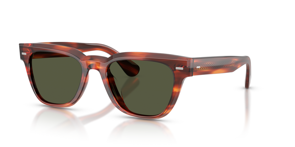Oliver Peoples Rueny with Koa Tortoise frame and Green lenses - image 3
