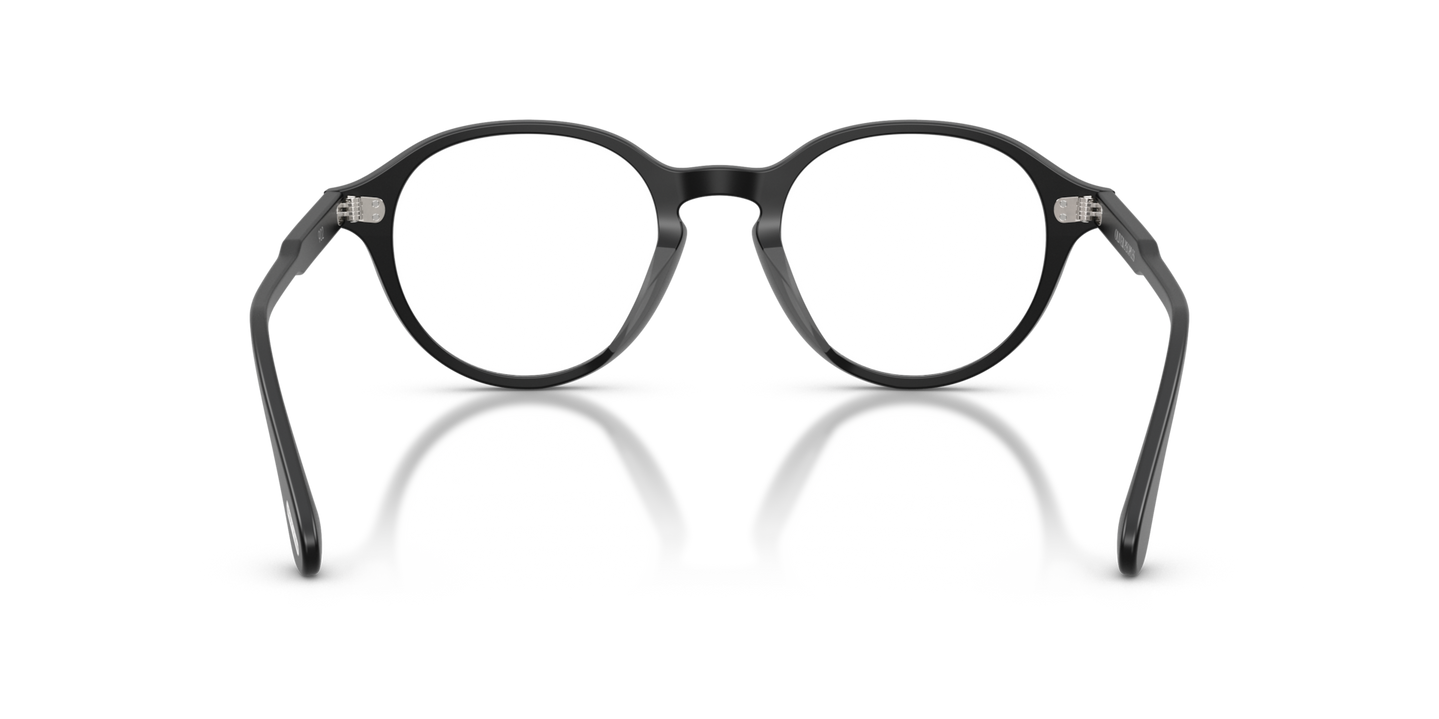 Oliver Peoples 902 con montura Negro Semimate - Imagen Plaquetas nasales