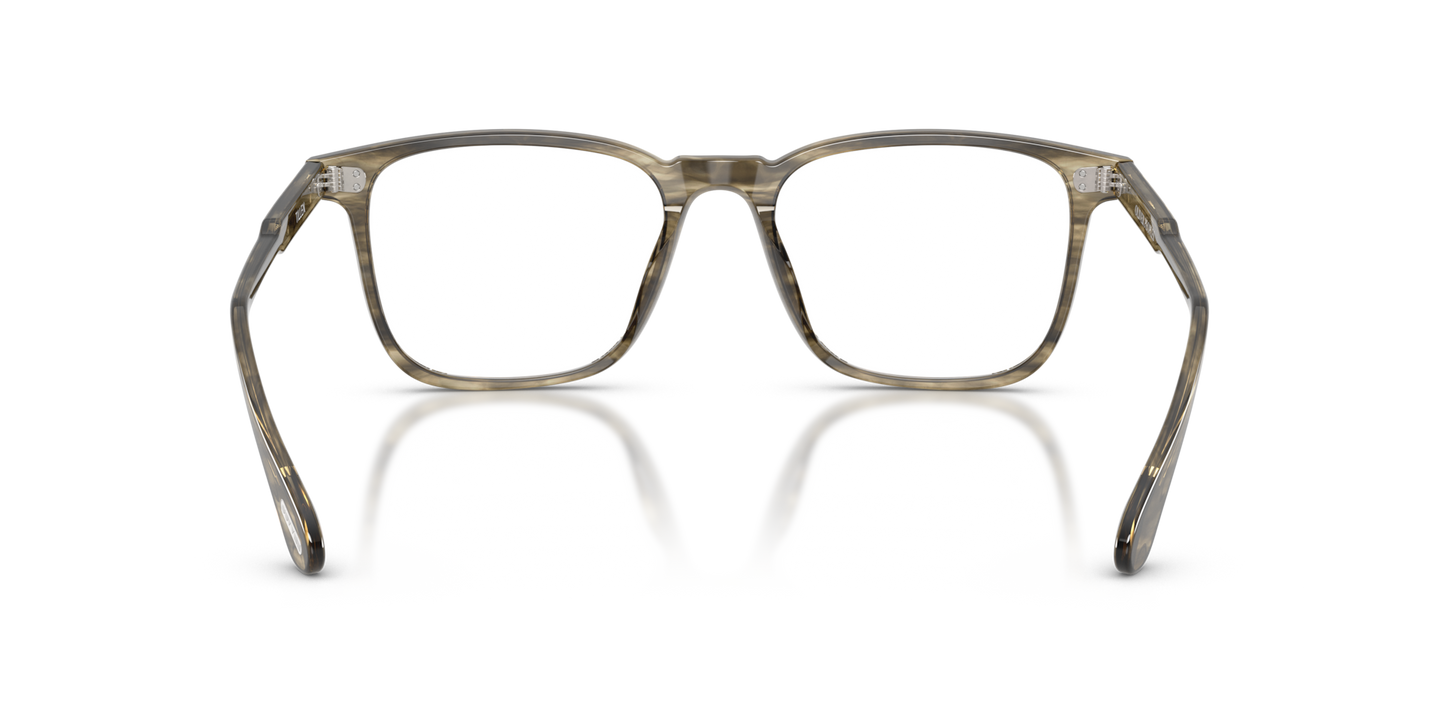 Oliver Peoples Tillen with Soft Olive Bark frame - Image Nosepads