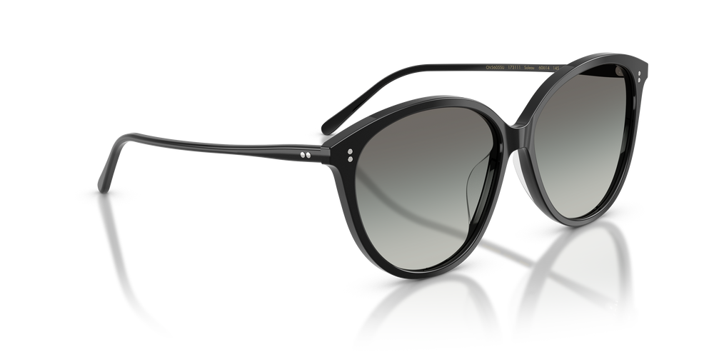 Sie Oliver Peoples Soleau mit Schwarz Gestell und Grau Gläsern - Bild 3