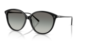 Sie Oliver Peoples Soleau mit Schwarz Gestell und Grau Gläsern - Bild 1