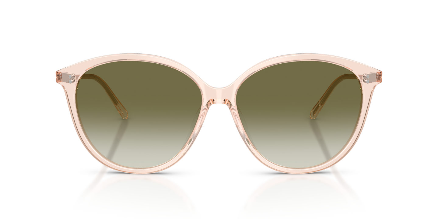 Oliver Peoples Soleau with Cherry Blossom frame and Green lenses - Image Material 