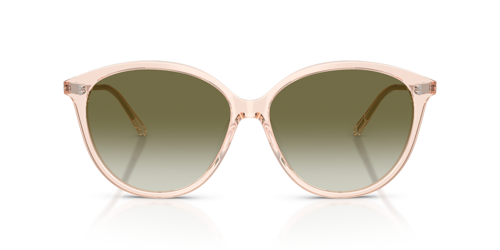 Oliver Peoples Soleau with Cherry Blossom frame and Green lenses - image 2