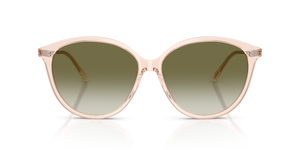 Oliver Peoples Soleau with Cherry Blossom frame and Green lenses - image 2