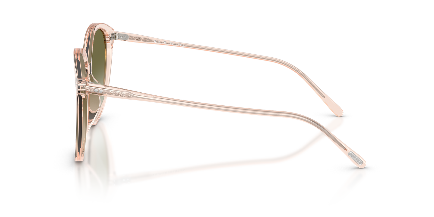 Oliver Peoples Soleau with Cherry Blossom frame and Olive Gradient