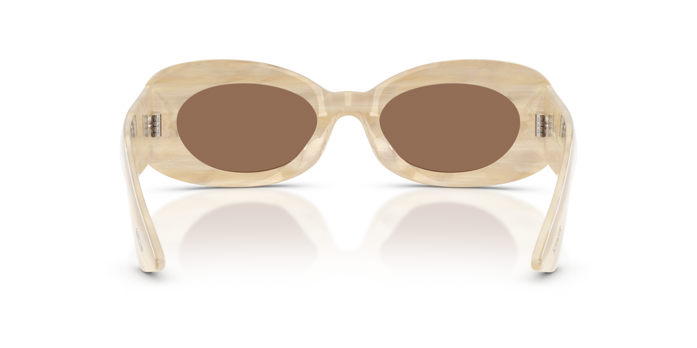 Oliver Peoples 1992C avec une monture Satiné beige et des verres Brun - image 5