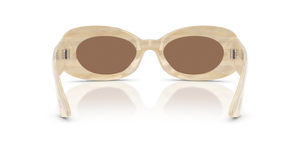 Oliver Peoples 1992C avec une monture Satiné beige et des verres Brun - image 5