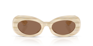 Oliver Peoples 1992C with Beige Silk frame and Brown lenses - image 2