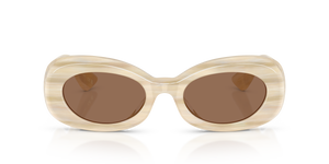 Oliver Peoples 1992C with Beige Silk frame and Brown lenses - Image 2