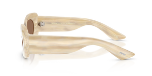 Oliver Peoples 1992C with Beige Silk frame and Brown lenses - image 4