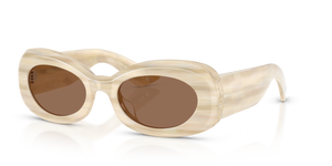 Oliver Peoples 1992C with Beige Silk frame and Brown lenses - image 1