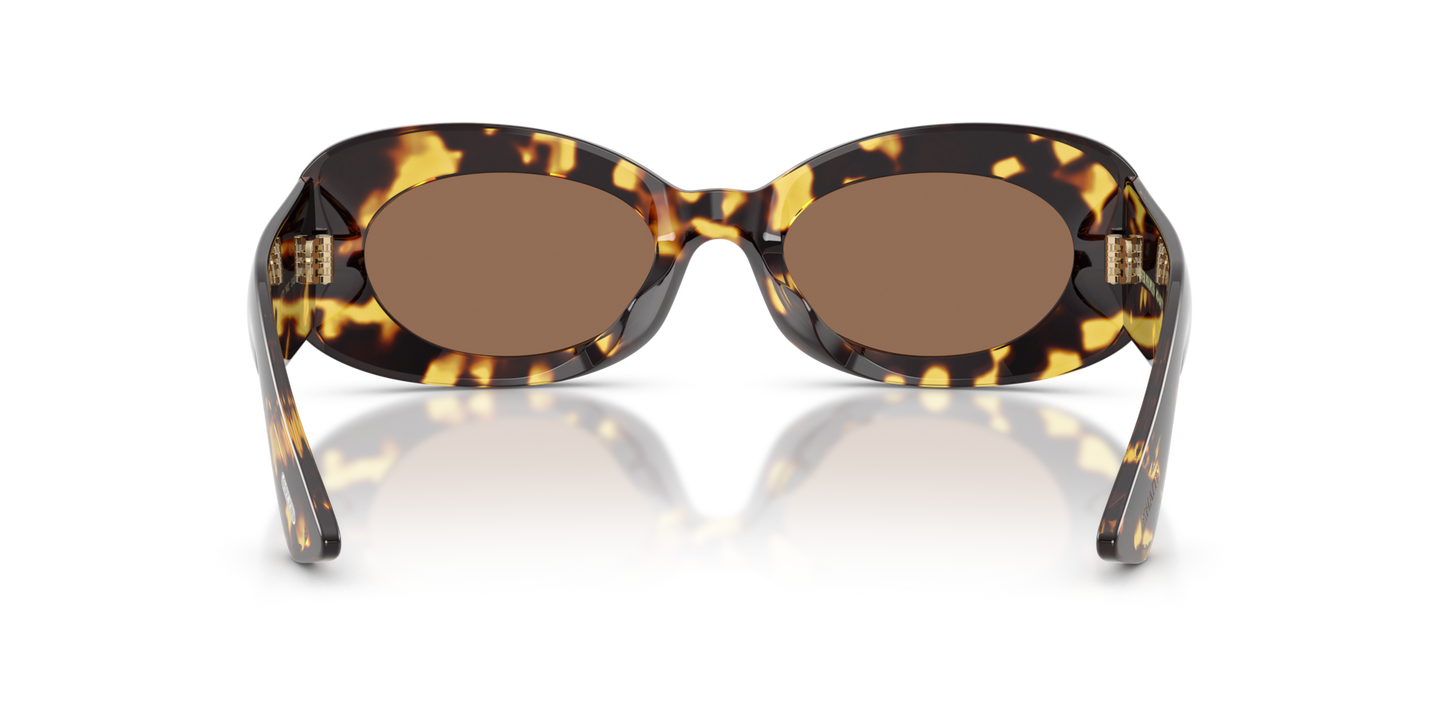 Oliver Peoples 1992C con montura Vintage Dtb y lentes Marrón - Imagen Plaquetas nasales