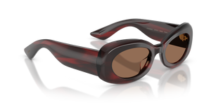 Sie Oliver Peoples 1992C mit Bordeaux Bark Gestell und Braun Gläsern - Bild 3