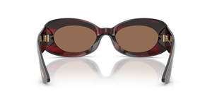 Oliver Peoples 1992C con montura Corteza rojo burdeos y lentes Marrón - imagen 5