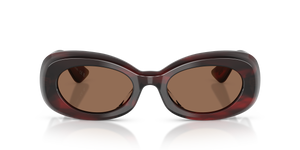 Sie Oliver Peoples 1992C mit Bordeaux Bark Gestell und Braun Gläsern - Bild 2