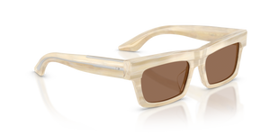 Oliver Peoples 1985C with Beige Silk frame and Brown lenses - image 3