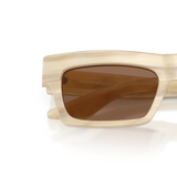 Oliver Peoples 1985C with Beige Silk frame and Brown lenses - Variant