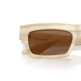 Oliver Peoples 1985C with Beige Silk frame and Brown lenses - Variant