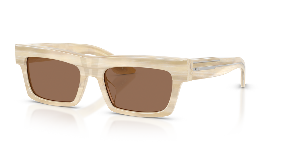 Oliver Peoples 1985C with Beige Silk frame and Brown lenses - image 2
