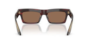 Sie Oliver Peoples 1985C mit Bordeaux Bark Gestell und Braun Gläsern - Bild 5