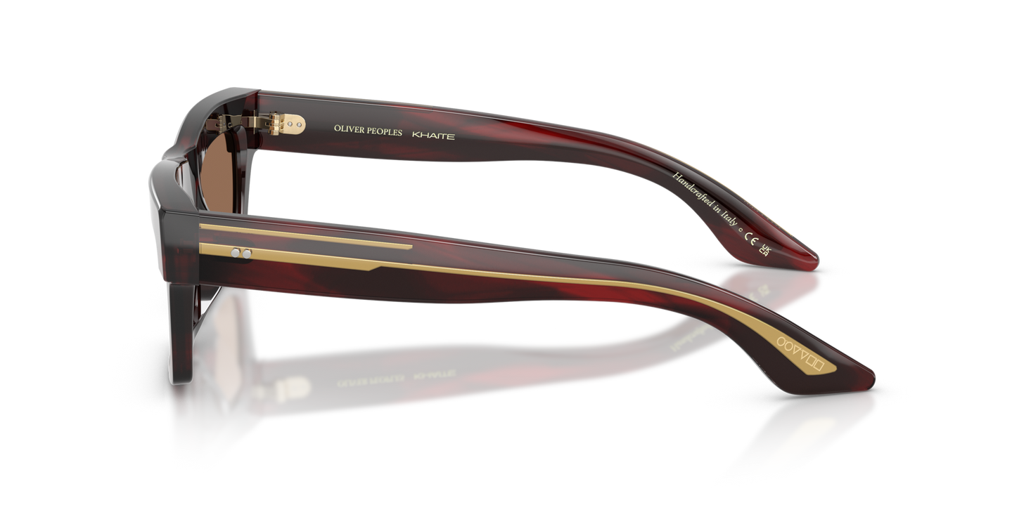 Oliver Peoples 1985C with Bordeaux Bark frame and Brown lenses - Image Corewire