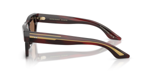 Oliver Peoples 1985C con montatura Bark bordeaux e lenti  Marrone - L'immagine 4